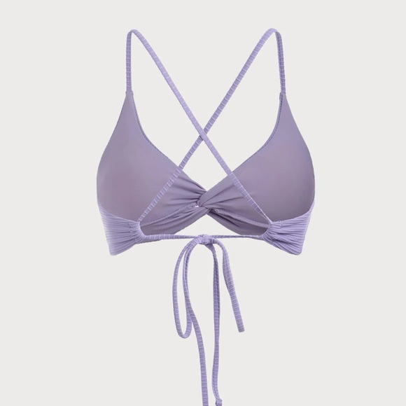 Berlook Purple Twist Backless Bikini Set - Picture 7 of 10